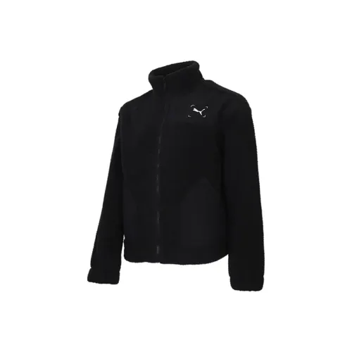 PUMA Черные Женские Бархатные Куртки