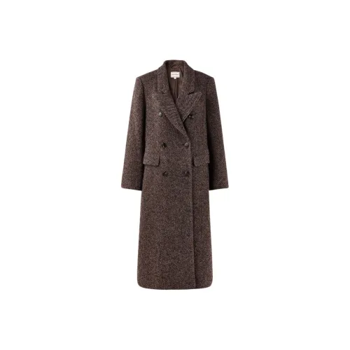 Cocoon Кофе Женское Пальто