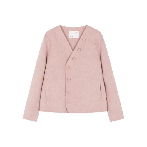 IHIMI Розовое Женское Пальто