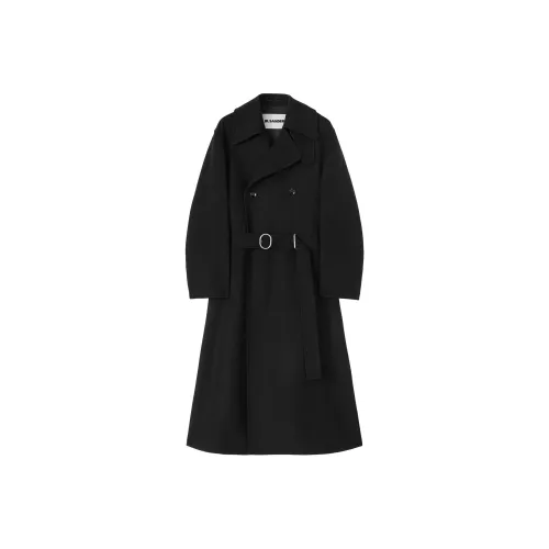 JIL SANDER Черное Женское Пальто