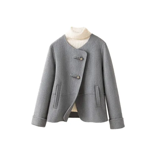 Cypress House Cropped Jacket Women's Light Gray Cypress House Укороченная Куртка Женская Светло-Серый
