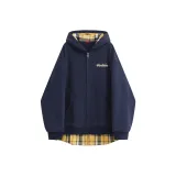 Темно-синий и желтый [утолщенная флисовая подкладка]