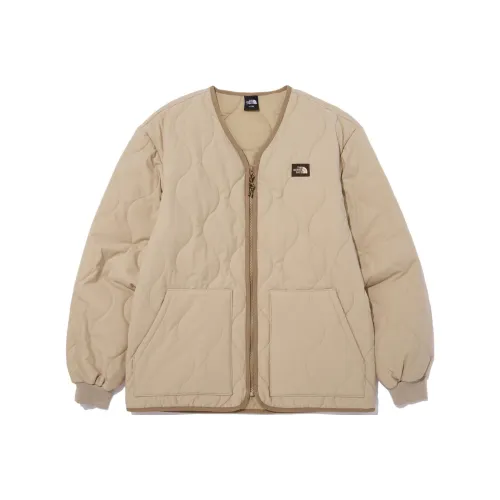 The North Face Экрю Женские Объемные Куртки (Пуфы)