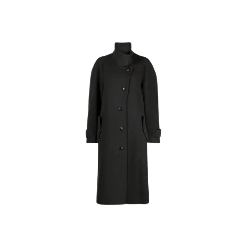 LOW CLASSIC Серое Женское Пальто