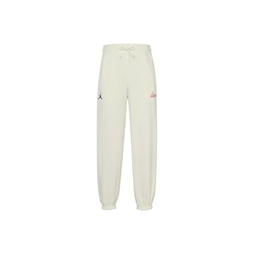 Jordan Valentine's Day Парус Белый Женский Вязаные Тренировочные Штаны