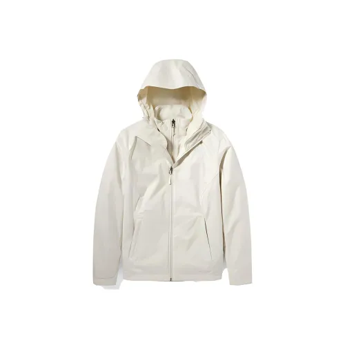 THE NORTH FACE Водонепроницаемый Ветрозащитный Дышащий And Теплоизоляционный Ветровка Женские Бежевый