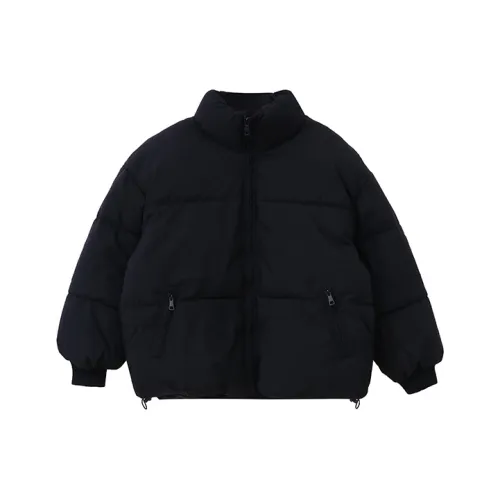 FOCOS STUDIO Черные женские объемные куртки (пуфы)