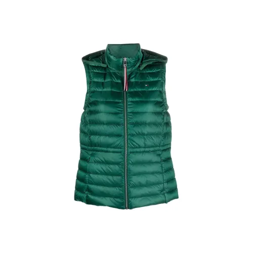 Tommy Hilfiger Зеленый Женский Пуховый жилет