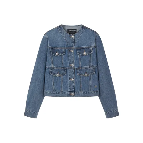 Teenie Weenie Denim Куртка Женская Средняя Синий