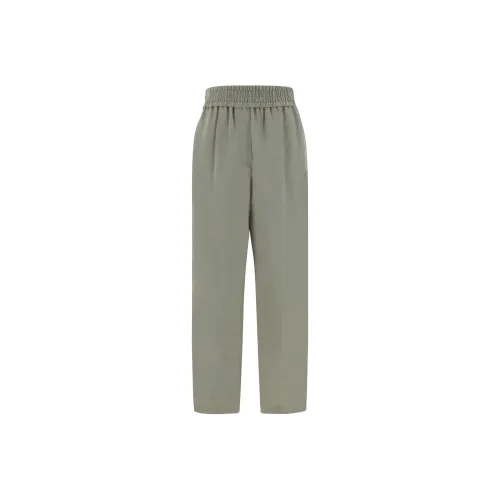 Brunello Cucinelli Зеленые Женские Повседневные Брюки
