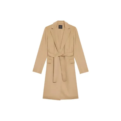 Theory Верблюжий Женское Пальто