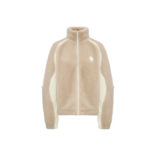 MO&CO Песчано-ракушечный Женское короткое пальто