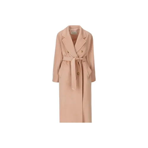 MaxMara Пальто Женское Светло-Розовое