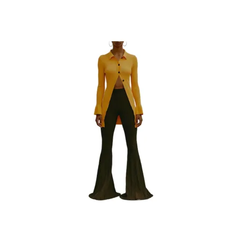 Antonino Valenti SS25 Трикотаж Женский Желтый