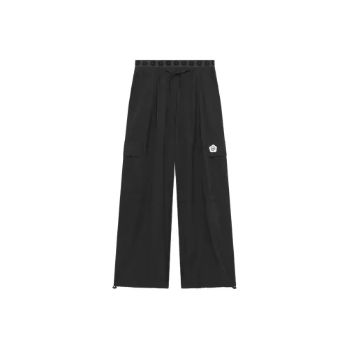 KENZO Черные Женские Повседневные Брюки