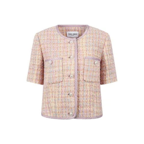 Valeria Obbaco Вельвет Feel Куртка Женская Розовый Фиолетовый