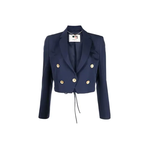 Ports 1961 Бизнес-костюм Пальто Женское Морской Синий