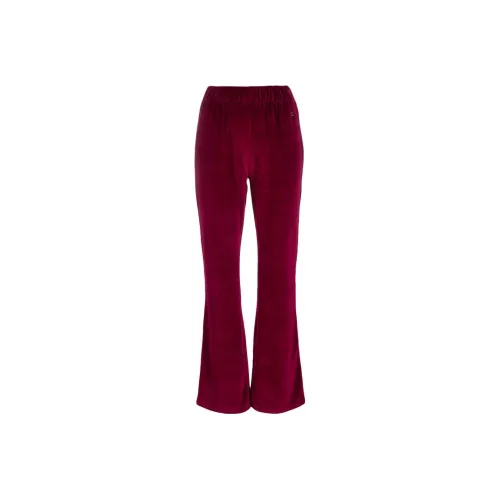Sonia Rykiel Малиново-розовые Женские Повседневные Брюки