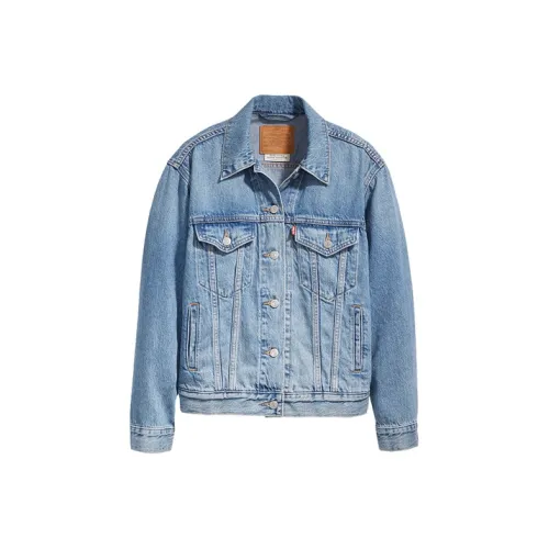 Levis Синие Женские Джинсовые Куртки
