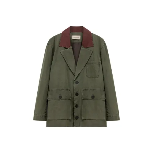 NO ONE ELSE Серый Унисекс Короткое пальто