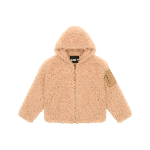 SMFK Крем Женские Короткие Пальто