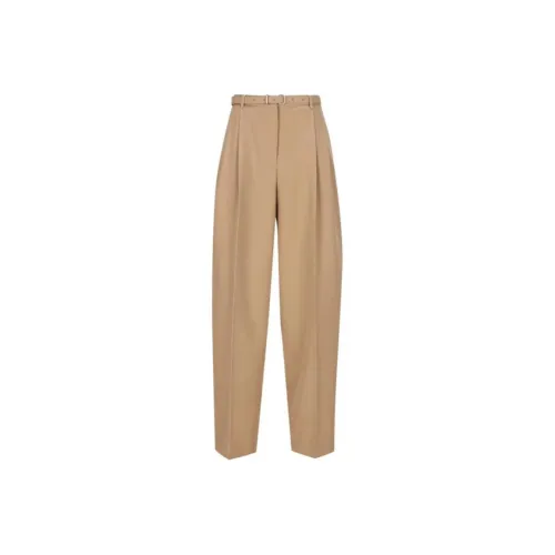 JIL SANDER Хаки Женские Повседневные Брюки
