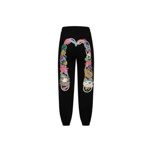 EVISU Повседневные брюки Женские Черный