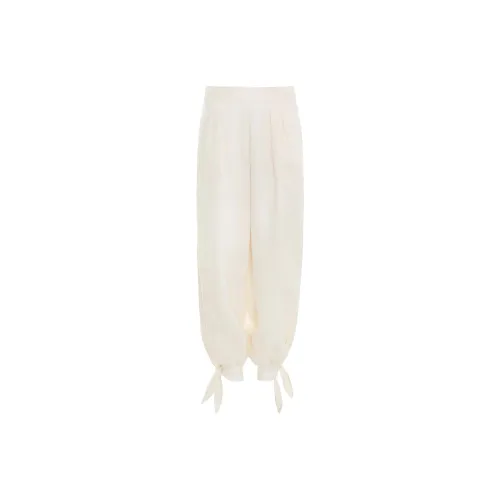 Zimmermann Белые Женские Повседневные Брюки