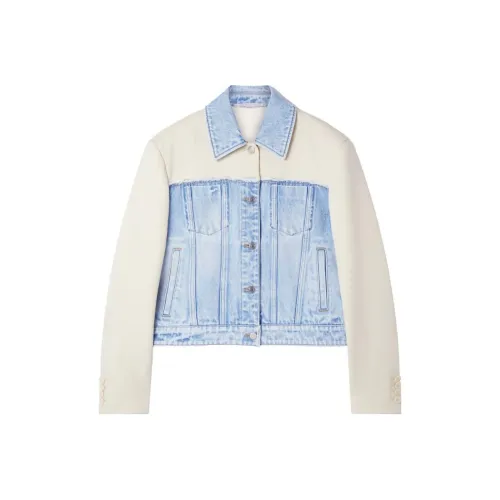Stella McCartney FW23 Denim Jacket Women's Multicolor Stella McCartney FW23 Деним Куртка Женская Многоцветная
