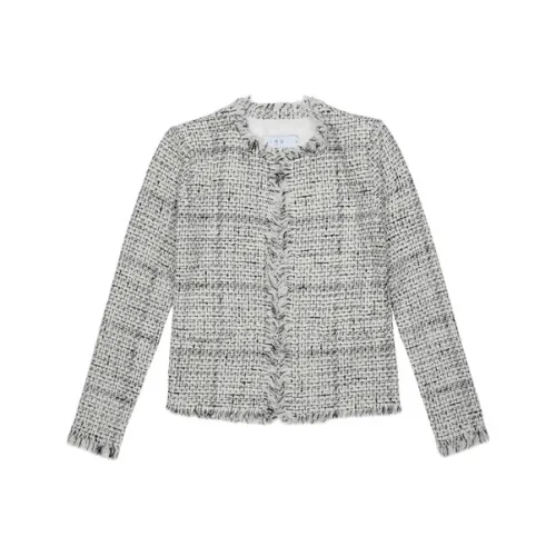 IRO NIGHT Белое Женское Короткое Пальто