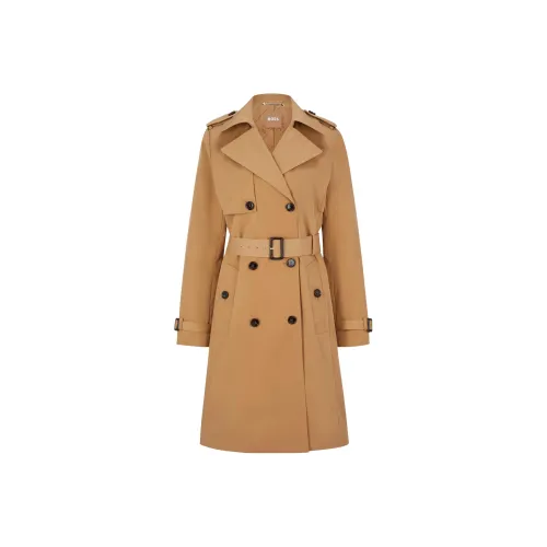 HUGO BOSS SS23 Тренчкот Женский Хаки