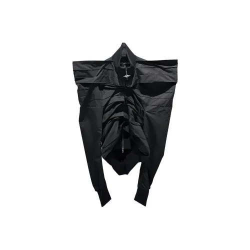 ANNAKIKI Cropped Coat Women's Black