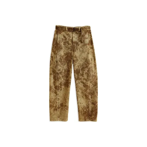 Lemaire Повседневные брюки Женские Коричневый