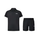 Комплект (Черный топ + Черный низ)