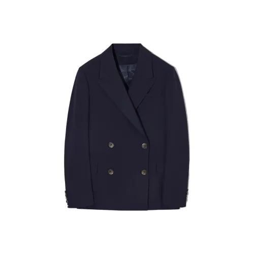 COS Темно-синий Женские офисные костюмы