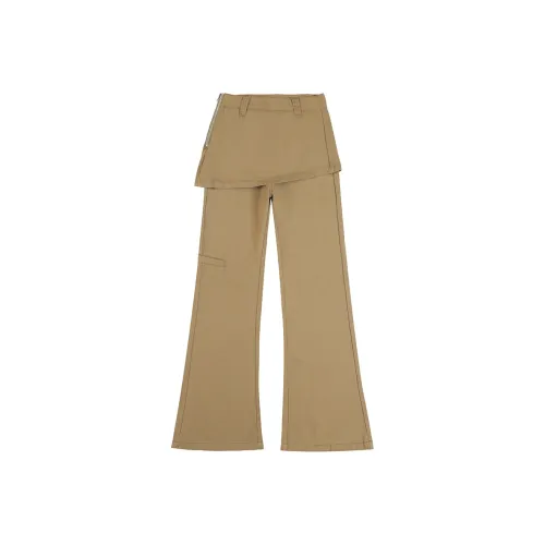 FHMY Повседневные брюки женские хаки