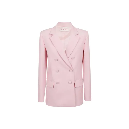 Valentino Бизнес-костюм Пальто Женское Розовое