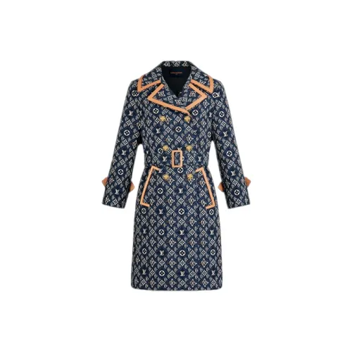 LOUIS VUITTON Тренчкот Женский Многоцветный