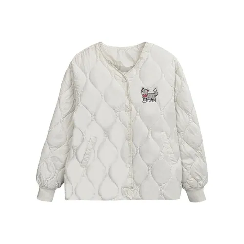 Sweetheart Bomber Пуховая куртка Женская Белая