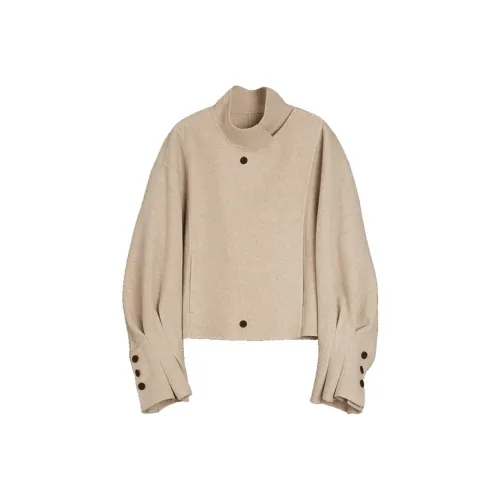 Elle Экрю Женское Пальто