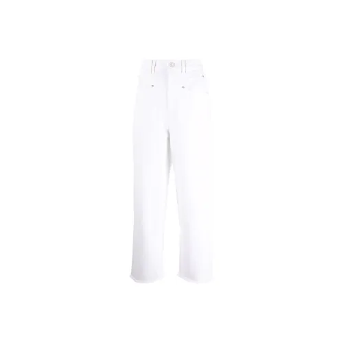 ISABEL MARANT Белые Женские Повседневные Брюки