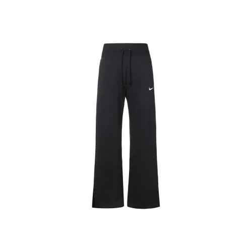 Nike Sportswear Вязаные спортивные брюки женские черные