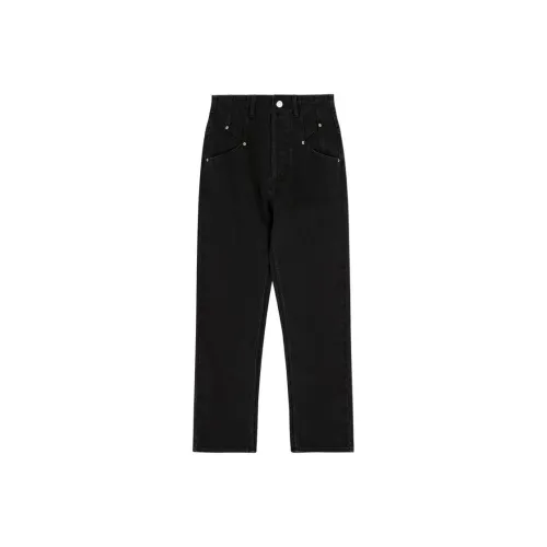 ISABEL MARANT Черные Женские Вязаные Спортивные Брюки
