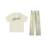 Абрикос + Грязно-желтый