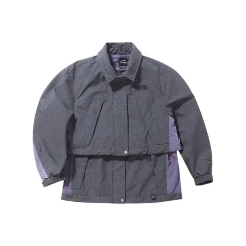 THE NORTH FACE Urban Exploration Водонепроницаемый Ветрозащитный И Водоотталкивающий Ветровка Женские Серый