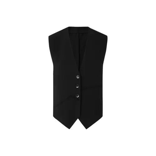 Elva' Island Жилет Женские Черный