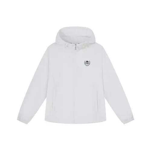 KAPPA 1916 Летний Ветрозащитный Тренчкот Женский Белый