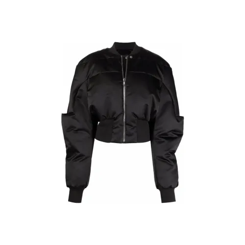 RICK OWENS Черное Женское Короткое Пальто