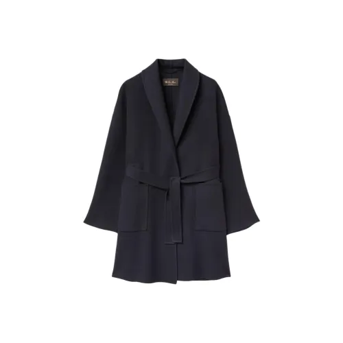 Loro Piana Пальто Женское Морской Синий