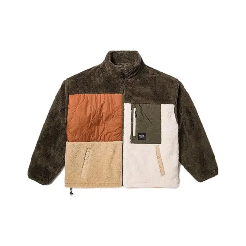 VANS Армейский зеленый Женские бархатные куртки